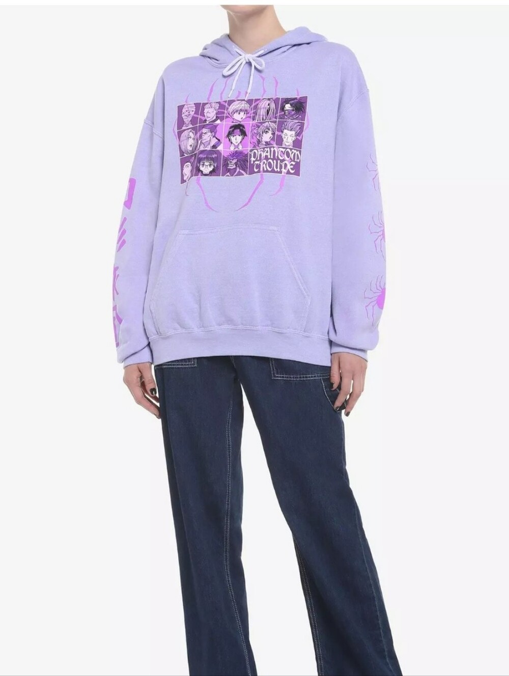Hunter X Hunter Phantom Troupe Lavender Girls Hoodie MEDIUM UNISEX Hoodie